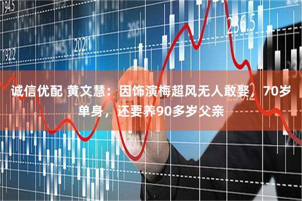诚信优配 黄文慧：因饰演梅超风无人敢娶，70岁单身，还要养90多岁父亲
